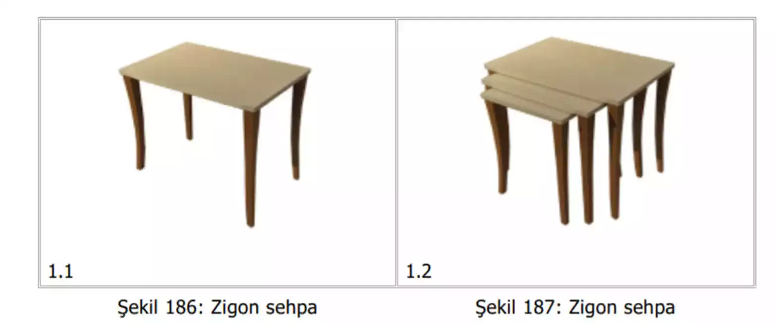 mobilya tasarım başvuru örnekleri-Çiğli Patent